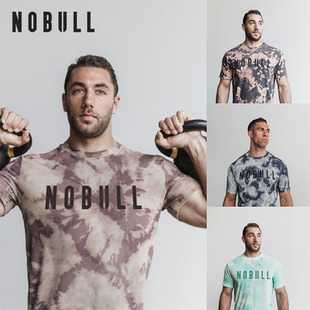 新款NOBULL男子T恤衫短袖运动健身CrossFit训练速干吸汗舒适弹力
