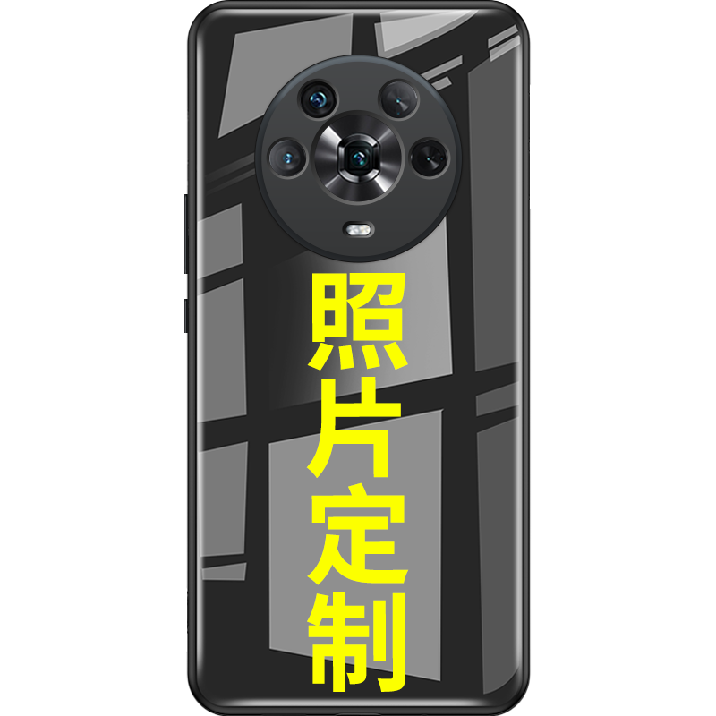 适用华为荣耀magic7手机壳新款honor照片定制魔术magic6pro玻璃镜头全包magic5男订做创意图案来图ma