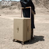 CECE超大容量结实耐用宽拉杆箱pc行李箱女旅行箱28寸男万向轮皮箱