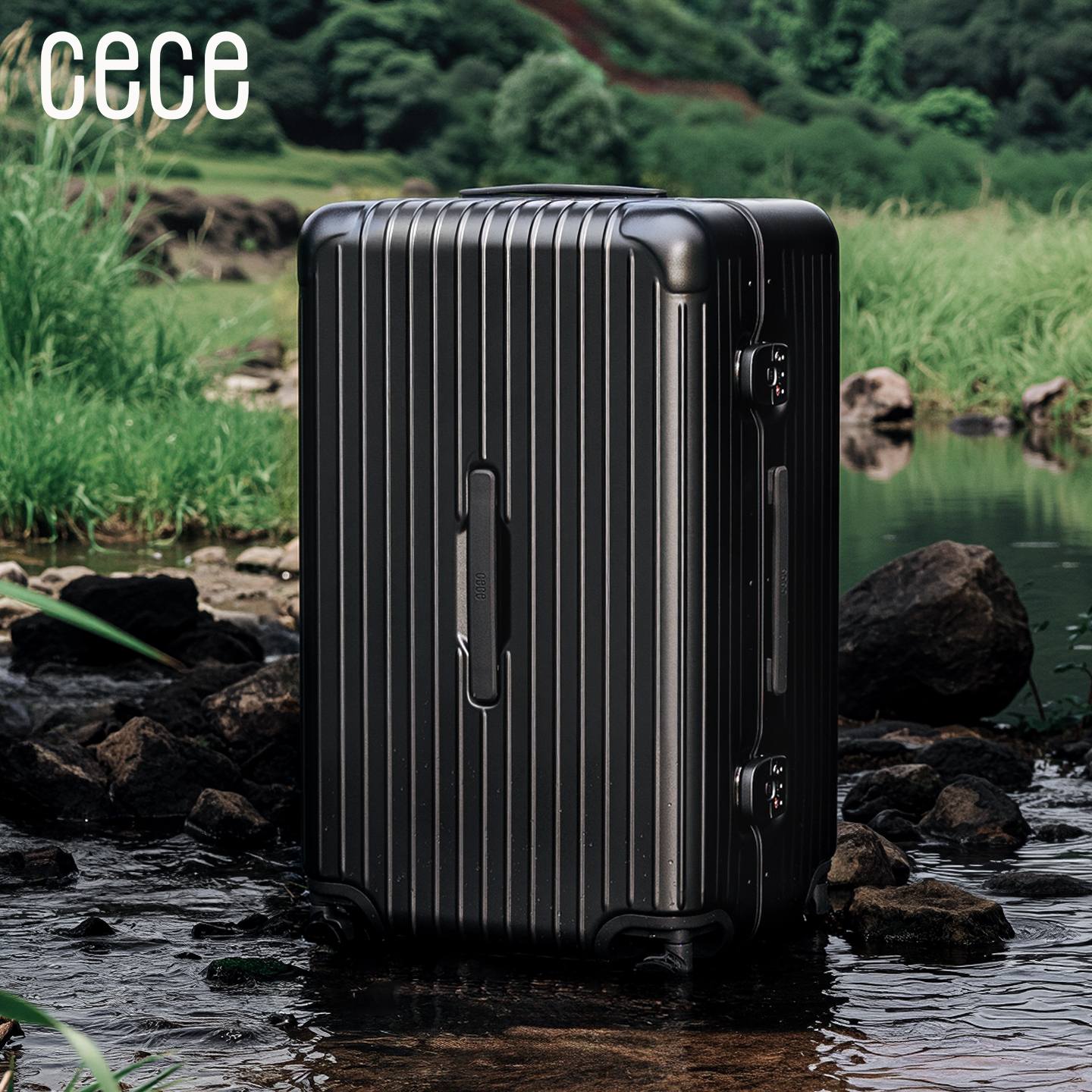 CECE2025新款行李箱女大容量加厚结实耐用铝框旅行拉杆男学生皮箱