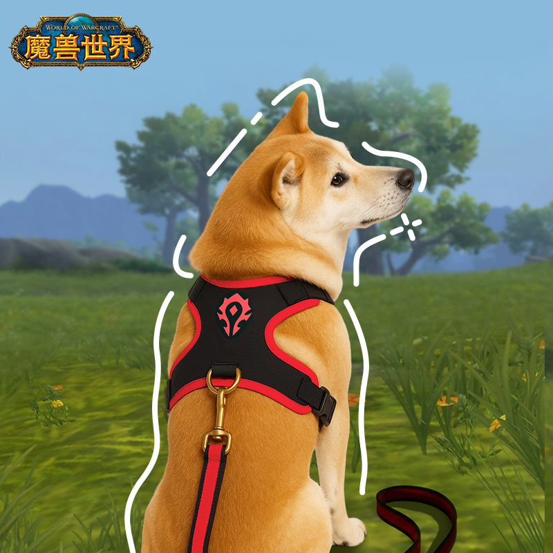 魔兽世界部落联盟胸背牵引绳套装