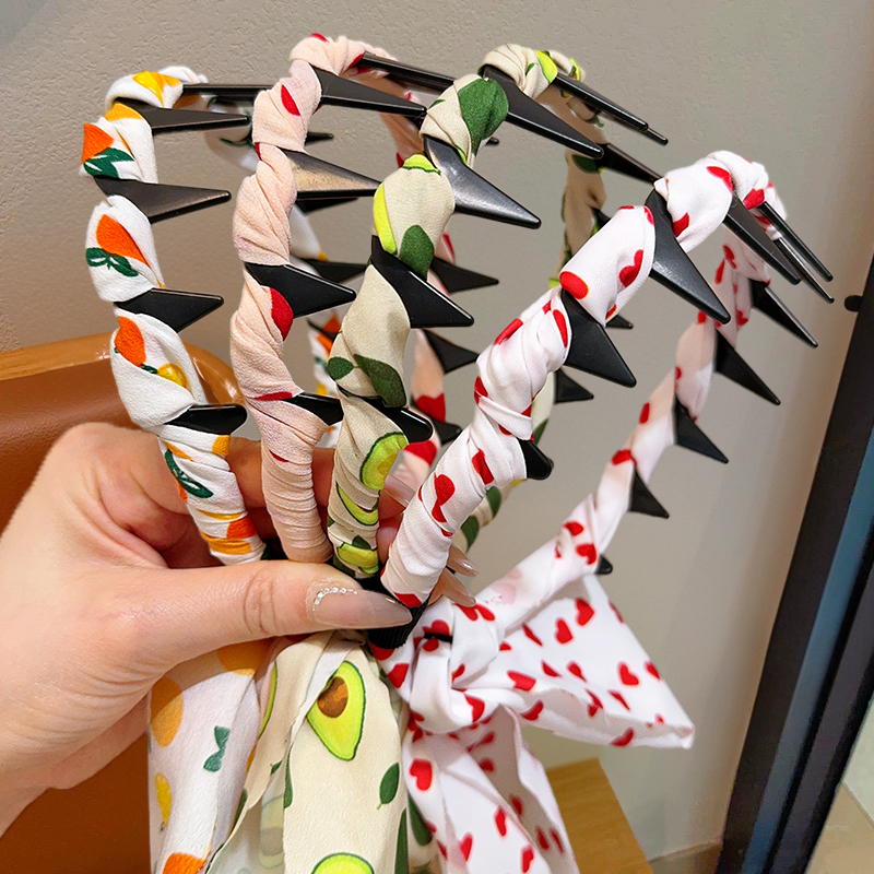 儿童发箍2025年新款洋气飘带发带丝巾甜美发饰编发发卡不伤发头箍