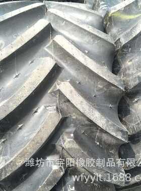 新款直销600/65R28 人字花纹子午线大马力农用拖拉机轮胎