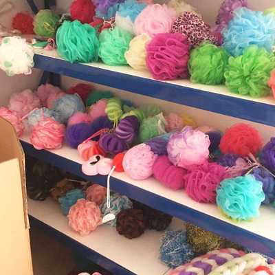 新款直销沐浴球 不散花耐用成人浴球 洗澡可爱搓澡洗澡球浴花8