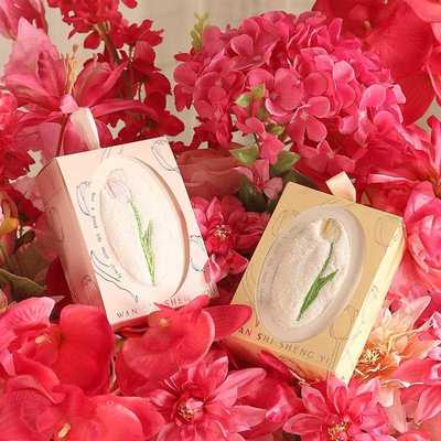 新款直销ins礼盒伴手礼结婚宴送伴娘礼物刺绣珊瑚绒毛巾礼品婚礼