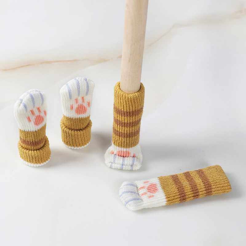 新款直销硅胶款椅子脚套保护凳子脚套脚垫猫咪肉球双层加厚针织桌,居家布艺,桌椅脚套/桌脚垫,淘宝优惠券,粉丝福利购,淘宝优惠卷