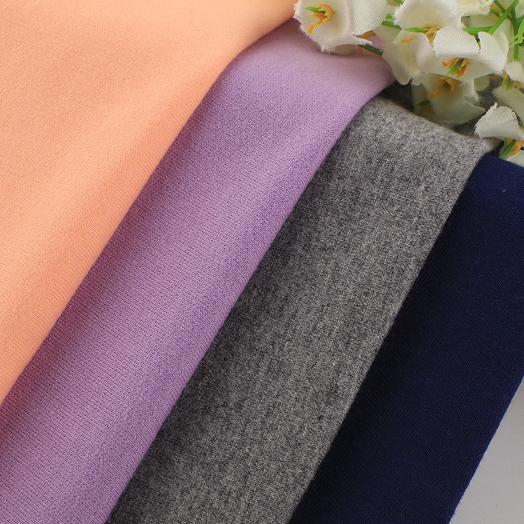 新款直销26S卫衣面料 250g秋冬小卫衣面料 鱼鳞卫衣毛圈布 CVC卫