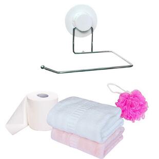 新款直销吸膜壁挂金属纸巾架卫生间吸盘卷纸餐巾纸手纸粘贴卷筒纸