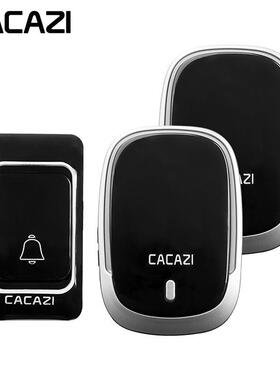 新款直销K01家用远距离无线门铃交流一拖一电子遥控门铃 老人呼叫