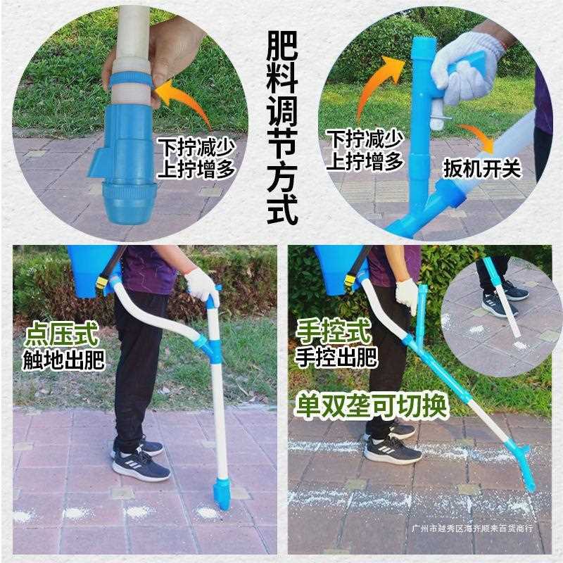新款直销农用玉米施肥器点肥 背负多功能手动撒肥机 追肥器小型下
