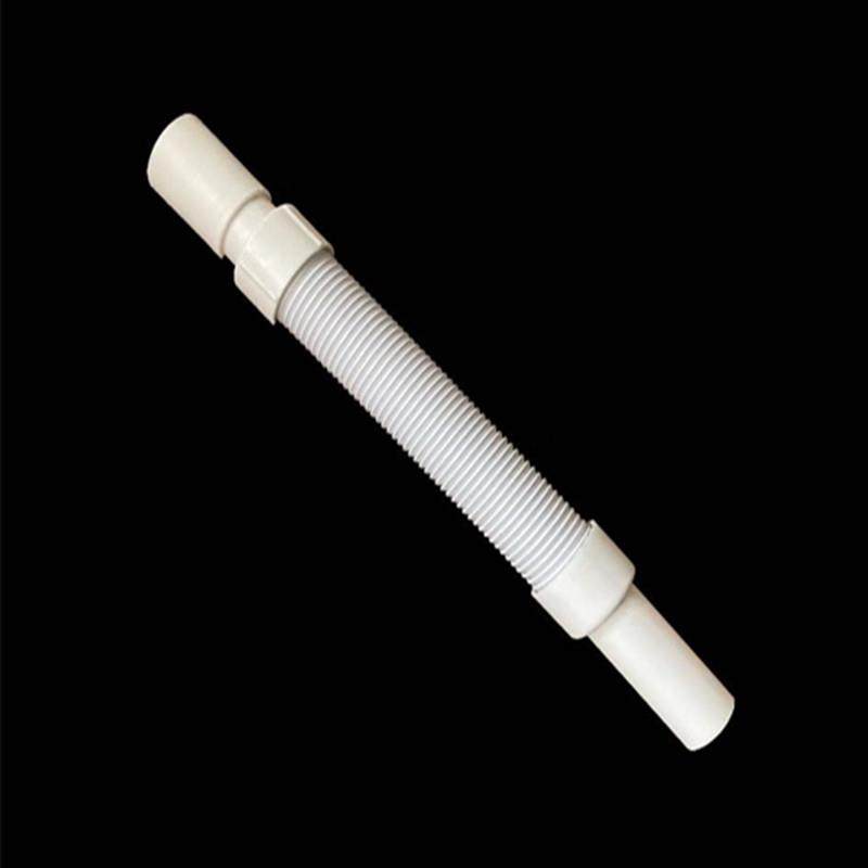 新款直销供应塑料伸缩洗手盆下水管 pvc面盆洗菜盆下水管 水槽塑