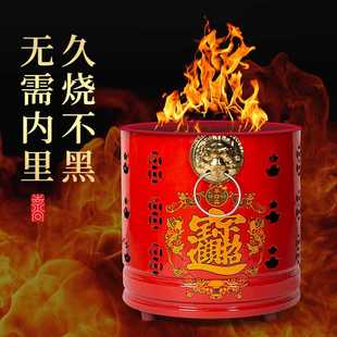 新款直销烧金桶祭祀金元宝聚宝盆室外祭拜焚化炉烧纸桶化宝桶不锈