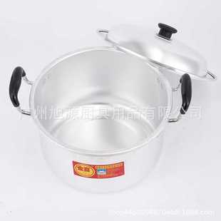 新款直销金喜洗白铝深锅高锅加厚家用铝锅金喜耐用王铝锅汤锅18-3