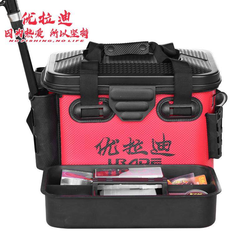 新款直销钓鱼箱 eva钓鱼桶多功能路亚箱 手提背带海钓箱活鱼箱 钓