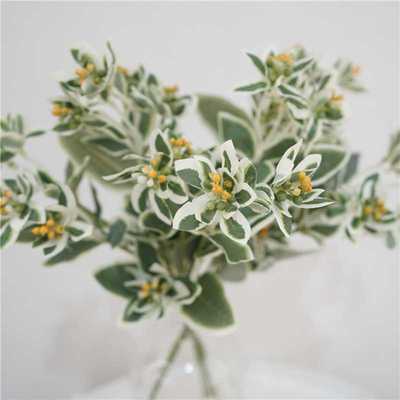 新款直销小清新自然高质仿真花束把束鸣子叶高山积雪餐桌装饰花艺