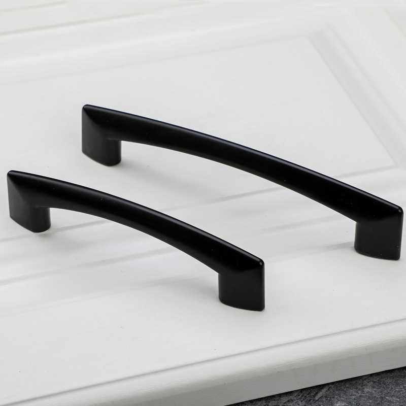 新款直销锌合金现代简约家具拉手 简约哑黑色橱柜衣柜把手实心柜,基础建材,小拉手,淘宝优惠券,粉丝福利购,淘宝优惠卷
