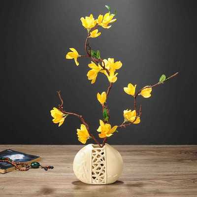 新款直销新中式鹿摆件陶瓷花瓶装饰品客厅电视柜玄关酒柜创意结婚