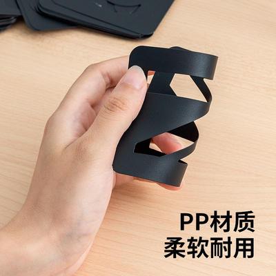 新款直销黑色PP塑料尺数字字母符号镂空临摹喷绘模板尺DIY墙体家