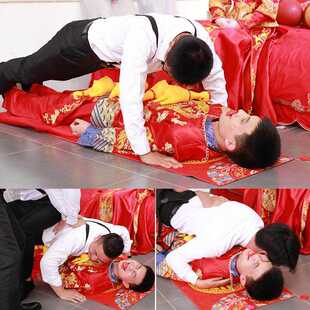 新款直销结婚迎亲堵门整蛊道具新郎伴郎团恶搞闹洞房整人婚礼游戏