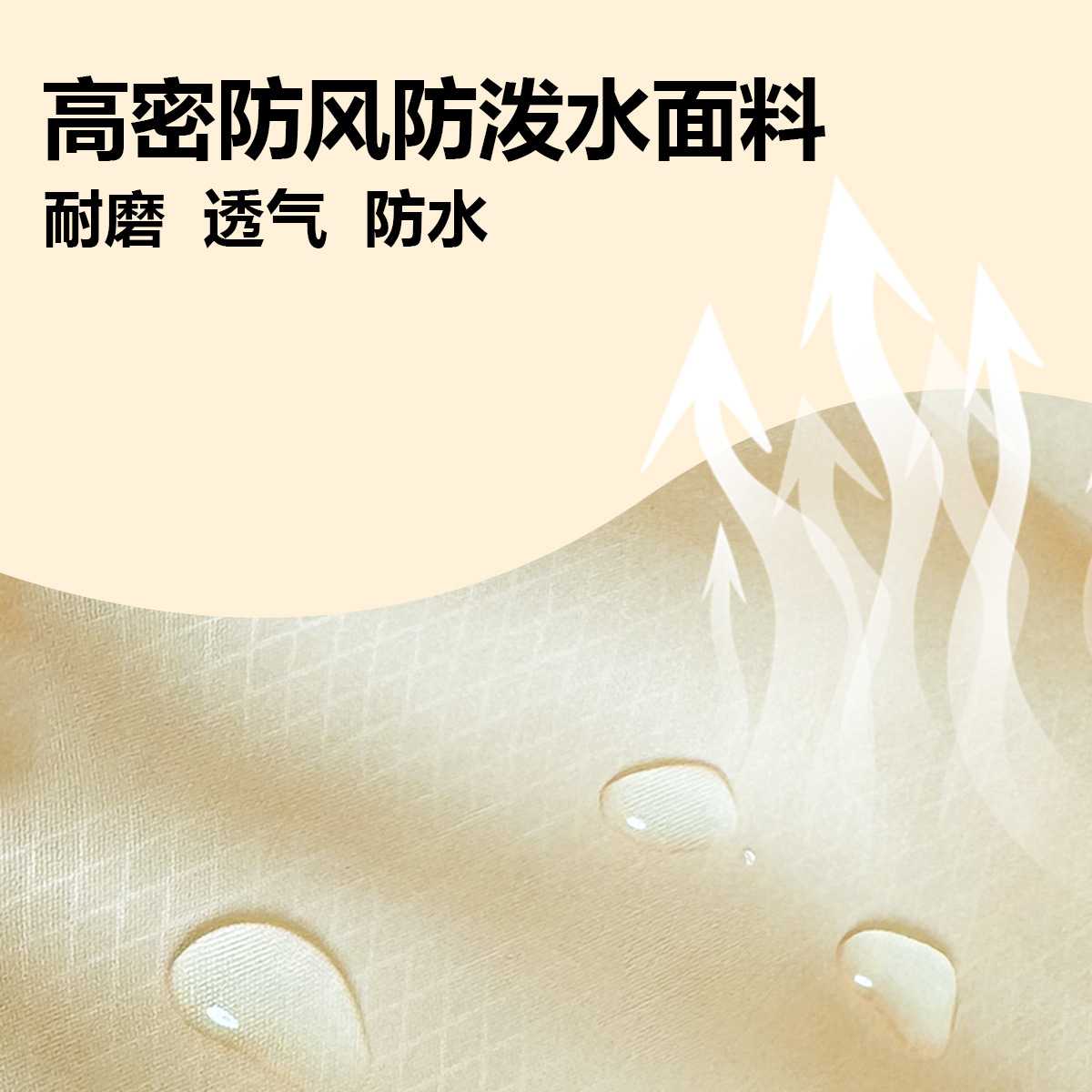 新款直销跨境户外露营睡袋防水加厚棉睡袋拼色信封成人连帽室内睡