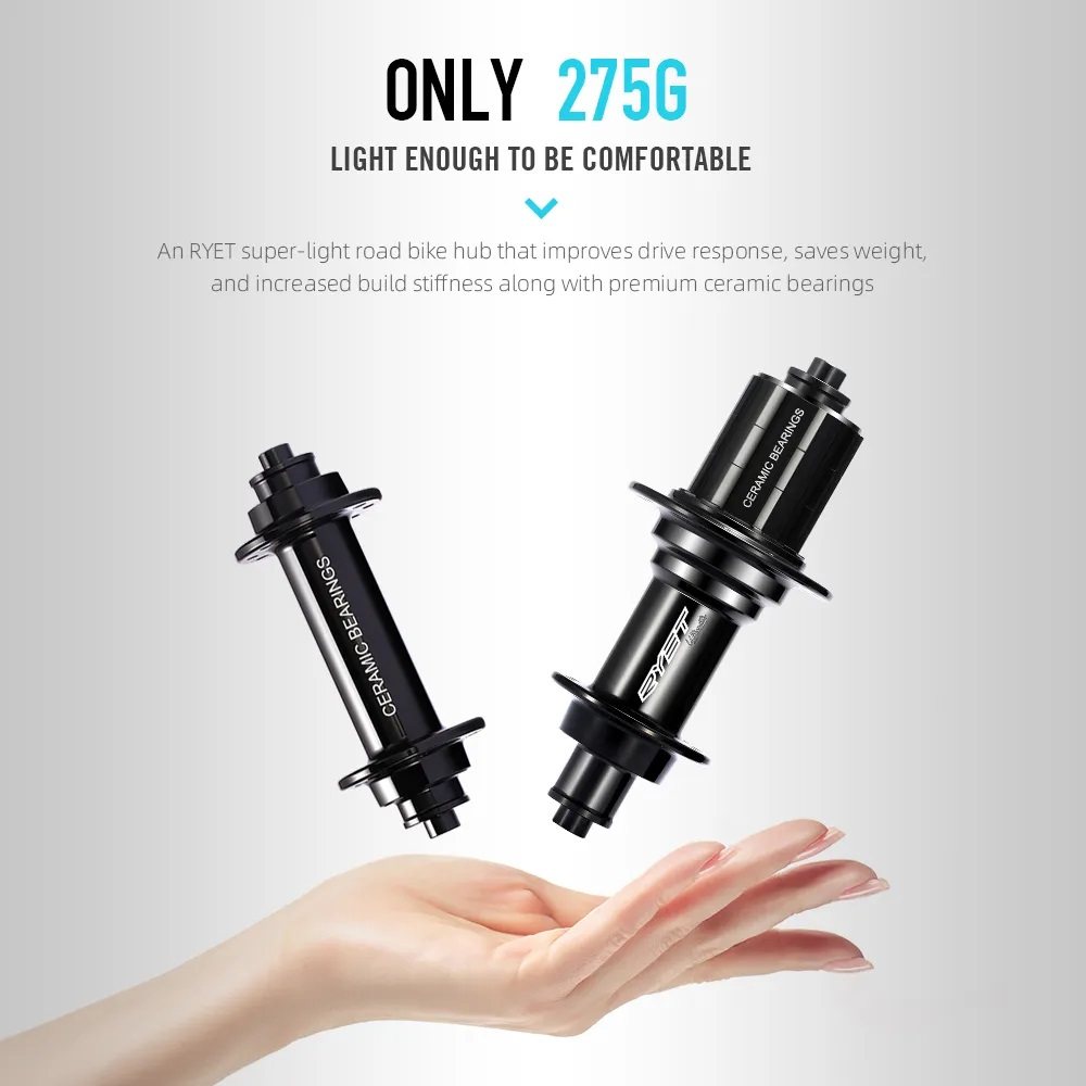 公路车圈刹花鼓  旅行车瓜车20/24孔V刹C刹花鼓陶瓷培林HG/XDR