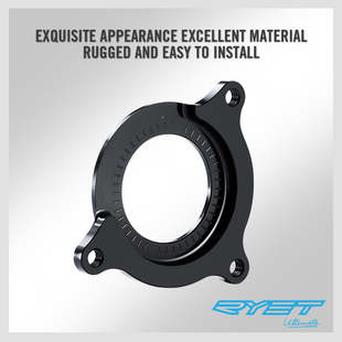 山地车BSA68中轴转换座导链器 BB锁转ISCG05五通单盘稳链器