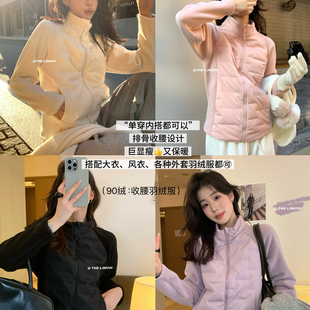 克重12g 柠檬绿茶 了恒温蓄热户外立体剪裁小蛮腰保暖羽绒服外套