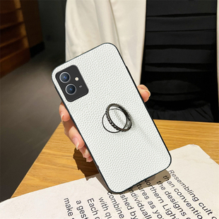 适用vivoY200手机壳Y200GT旋转支架Y300指环扣Y100i防摔Y100+潮流Y300Pro皮质Y200简约VIVOY2005G荔枝纹Y100