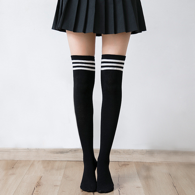 【2双装】春夏薄款日系小腿长筒袜