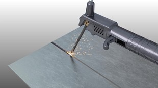 歪嘴牌焊钳电焊把新型带锤铜芯侧开口压簧轻便型500A轻中式 把五金