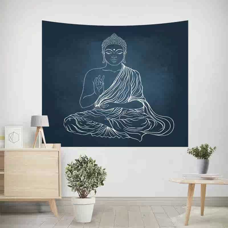 佛像布艺挂毯 佛 Buddha Tapestry 曼达拉挂布挂画壁毯150*130cm在类目 居家布艺, 挂毯/壁毯中 - 来自Buy2taobao.com提供专业的淘宝代购服务