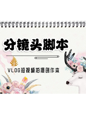 分镜头脚本记录本手账本