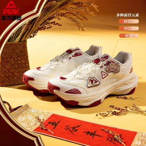 匹克国创丨躺赢马年新年态极老爹鞋男冬季新款增高休闲运动鞋女鞋