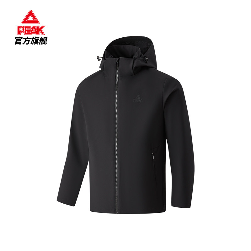 匹克男士连帽夹克防风防水运动外套户外轻便官方旗舰店正品