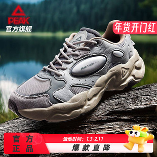 匹克态极川行男鞋运动鞋户外老爹鞋校园厚底增高百搭鞋女官方正品