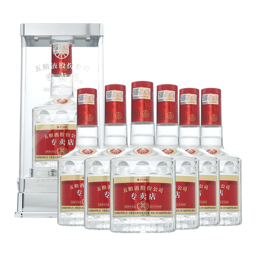 五粮液1995 30周年纪念酒浓香型白酒52度500ml*6瓶整箱宴席送礼