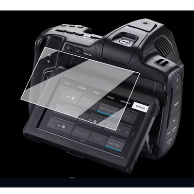 适用于BMD BMPCC 6K G2相机 屏幕高清防刮防指纹防爆膜纤维钢化膜防摔防蓝光膜