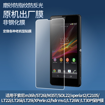 适用于索尼NWZ-ZX1， NWZ-F885手机贴膜防爆保护膜索尼smartband talk swr30防爆膜HX90贴膜高清防爆膜磨砂膜