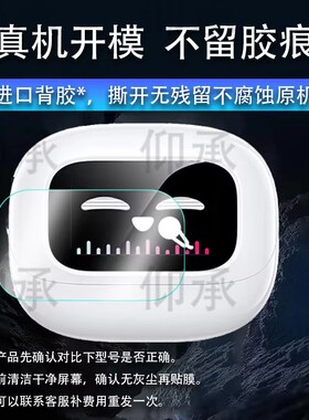 适用绿联S6magic耳机贴膜无线耳夹式绿联s6保护膜WS208智能蓝牙耳机屏幕膜S6壳套非钢化膜高清防刮花