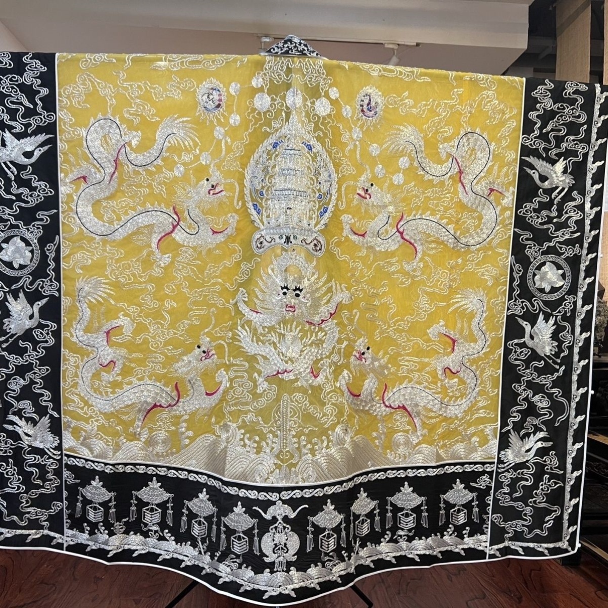 特卖道士服道服轻薄纱料五龙白银紫薇琼台法衣道家降衣功法衣降道