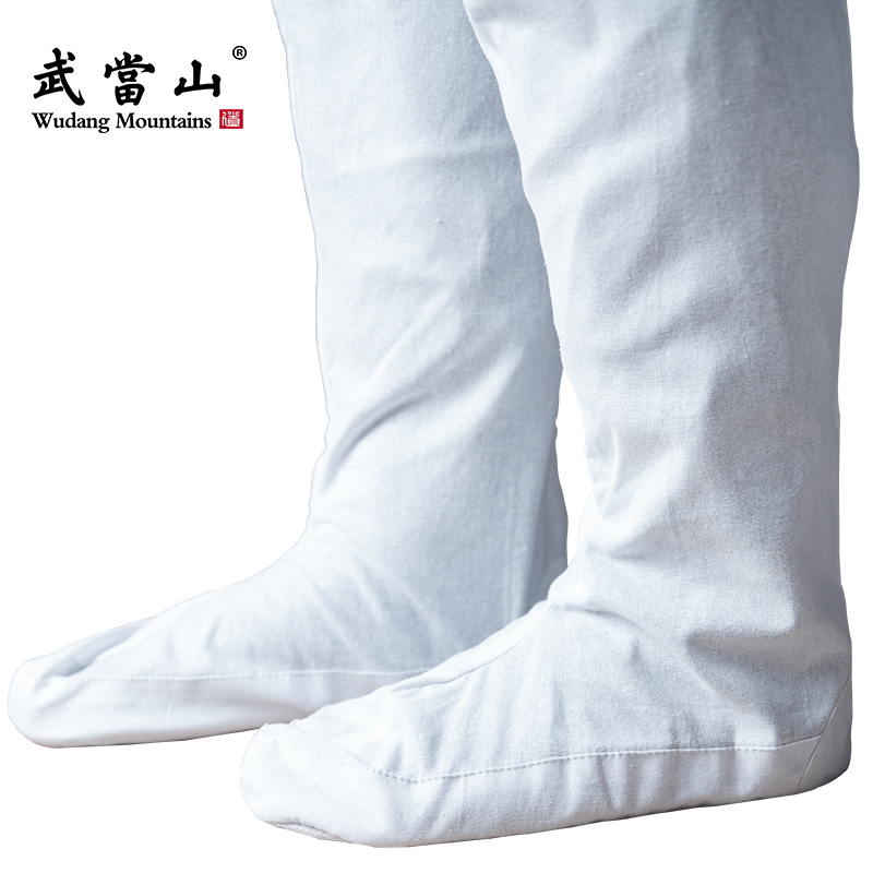 特卖棉布云袜道袜传统长款布袜练功表演汉服影视古装配饰居士袜