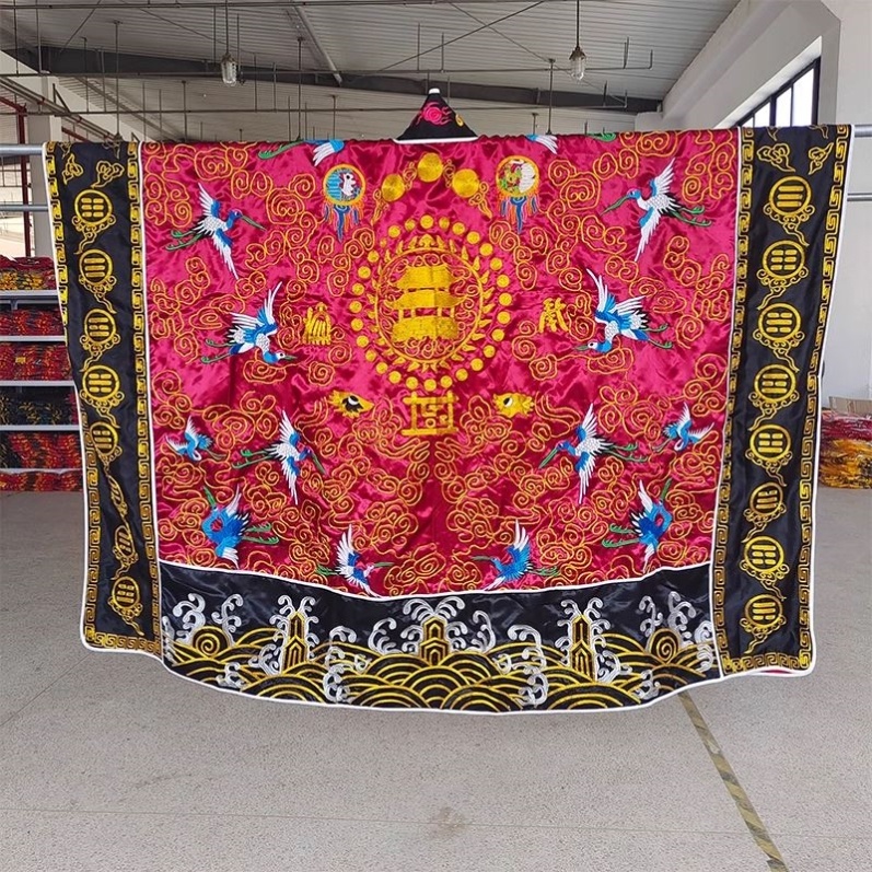 特卖道家法衣高功法衣仙鹤衣金丝鹤法袍仙鹤降衣百鹤衣道士服男女