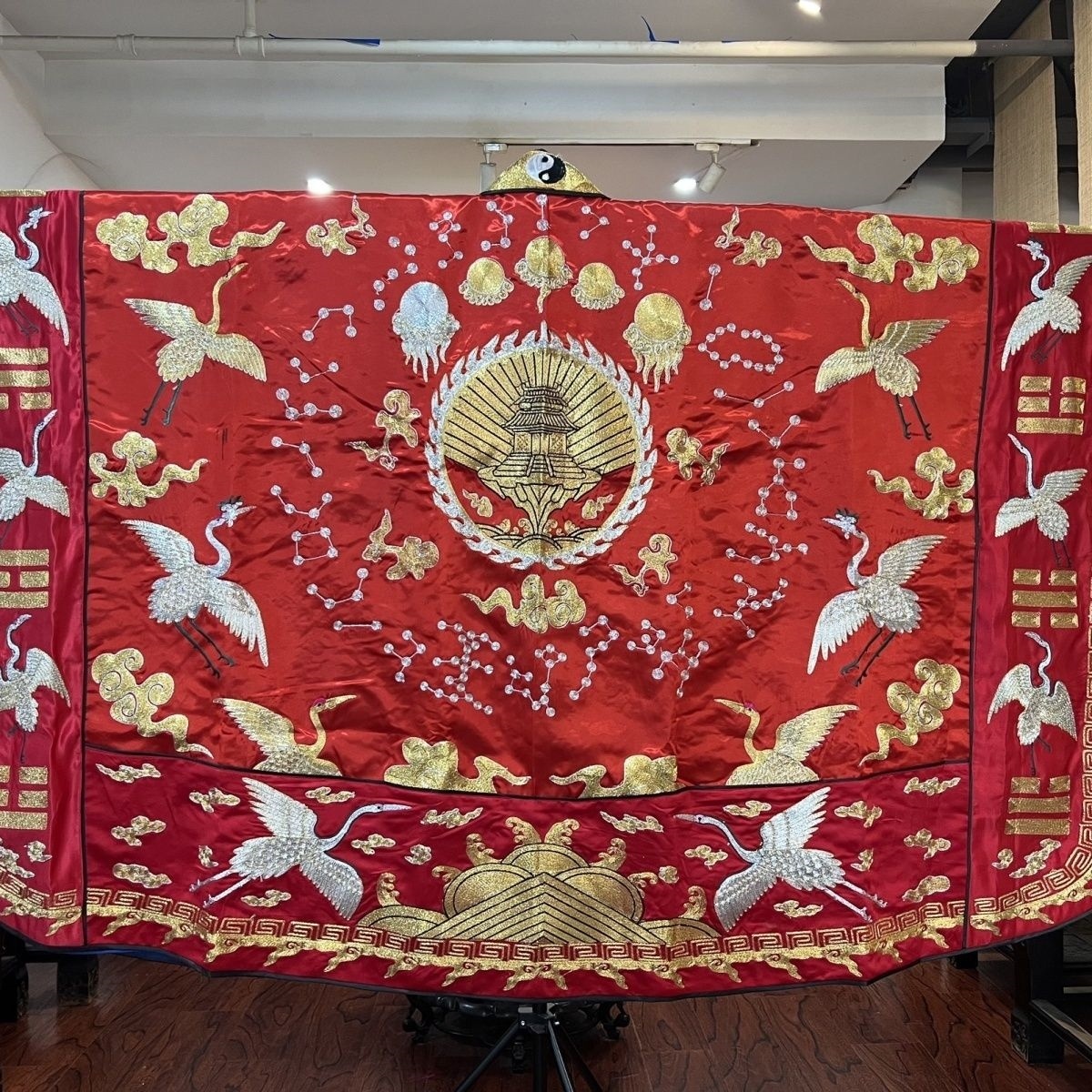 特卖道士服复原全金仿手工云鹤二十八宿道家高功法衣降衣道袍多色