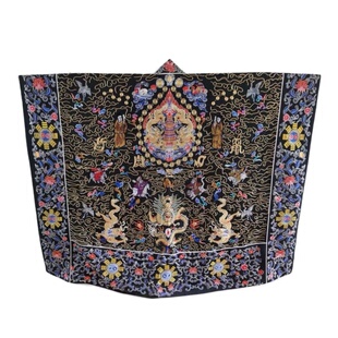 特卖黑色复原清代老法衣道家高功法衣道士服班衣霄台衣经衣道袍