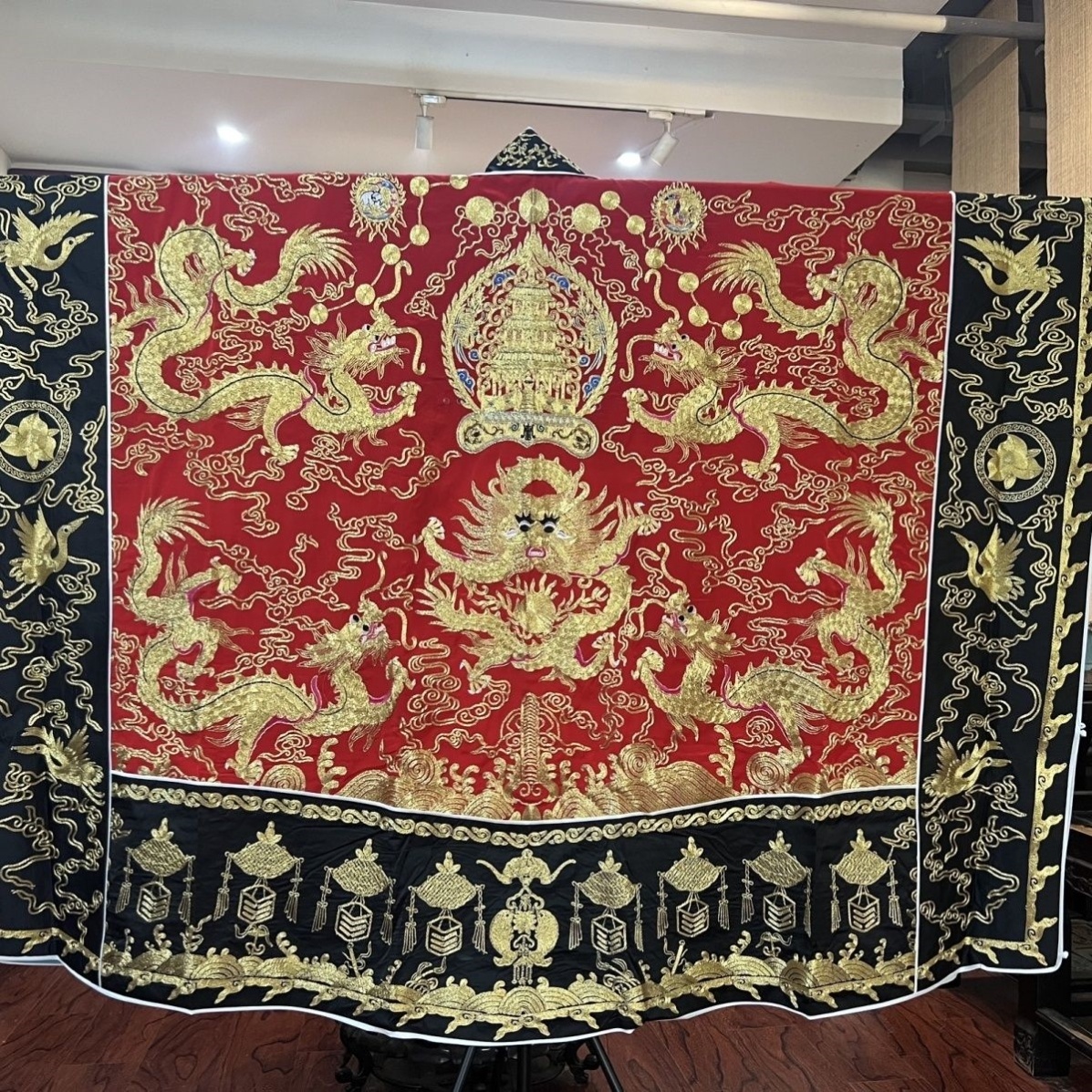 特卖道士服全金仿手工五龙紫薇琼台法衣道家高功法衣降衣道袍多色