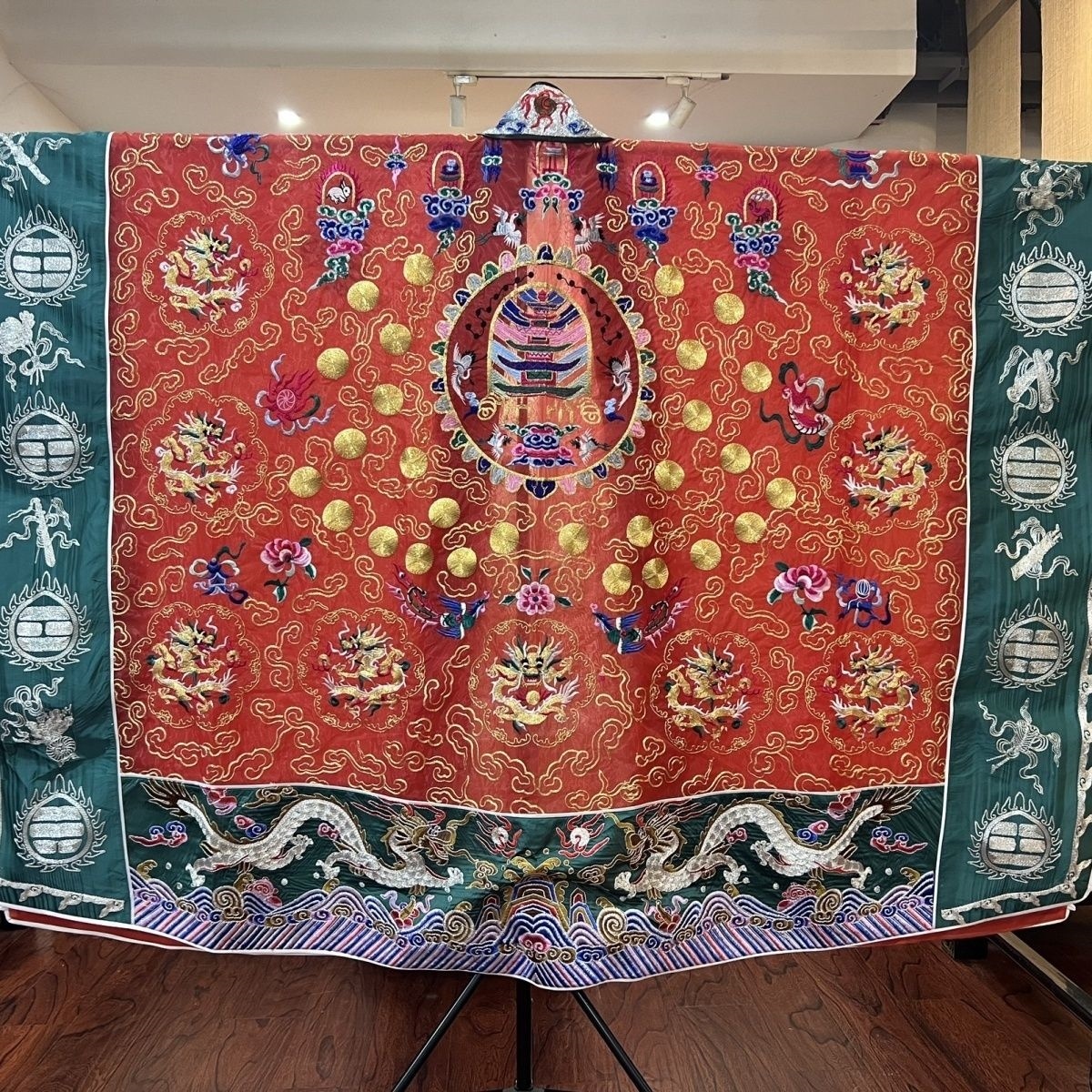 特卖道士服福轻薄纱料复原八卦九龙萧台二十八宿道家高功法衣降衣
