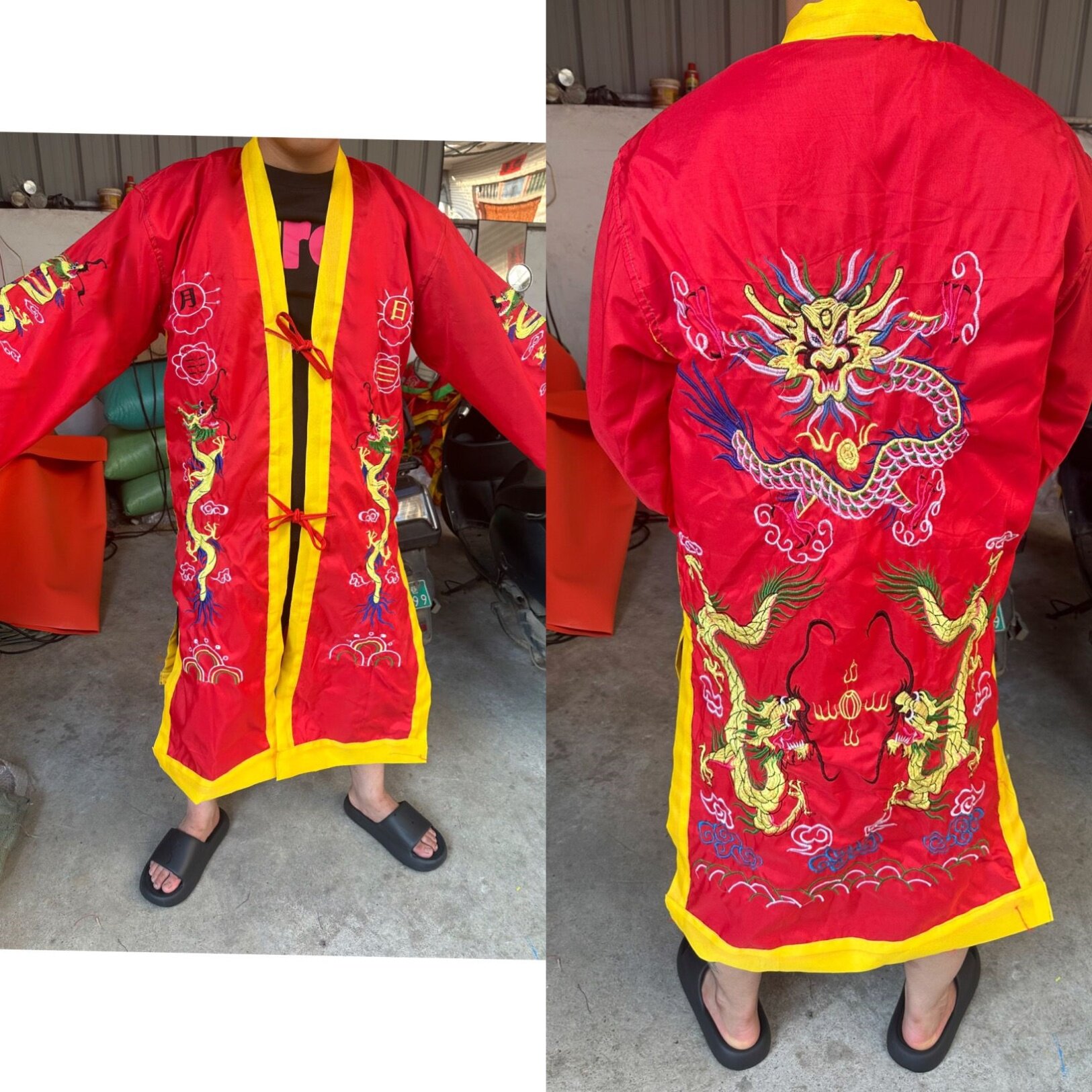 特卖二十四真人双龙道服道家降衣道士法衣用品道袍长袖码数均码可