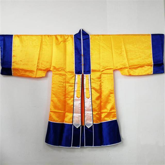 特价龙虎山发货道家服装仙鹤补子衣缎布法衣道服道袍长袍经衣表演