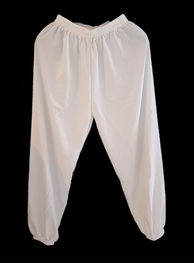 特卖白色短袍道士全套短袍夏季道袍斜襟上衣短款长袍服太极服装道