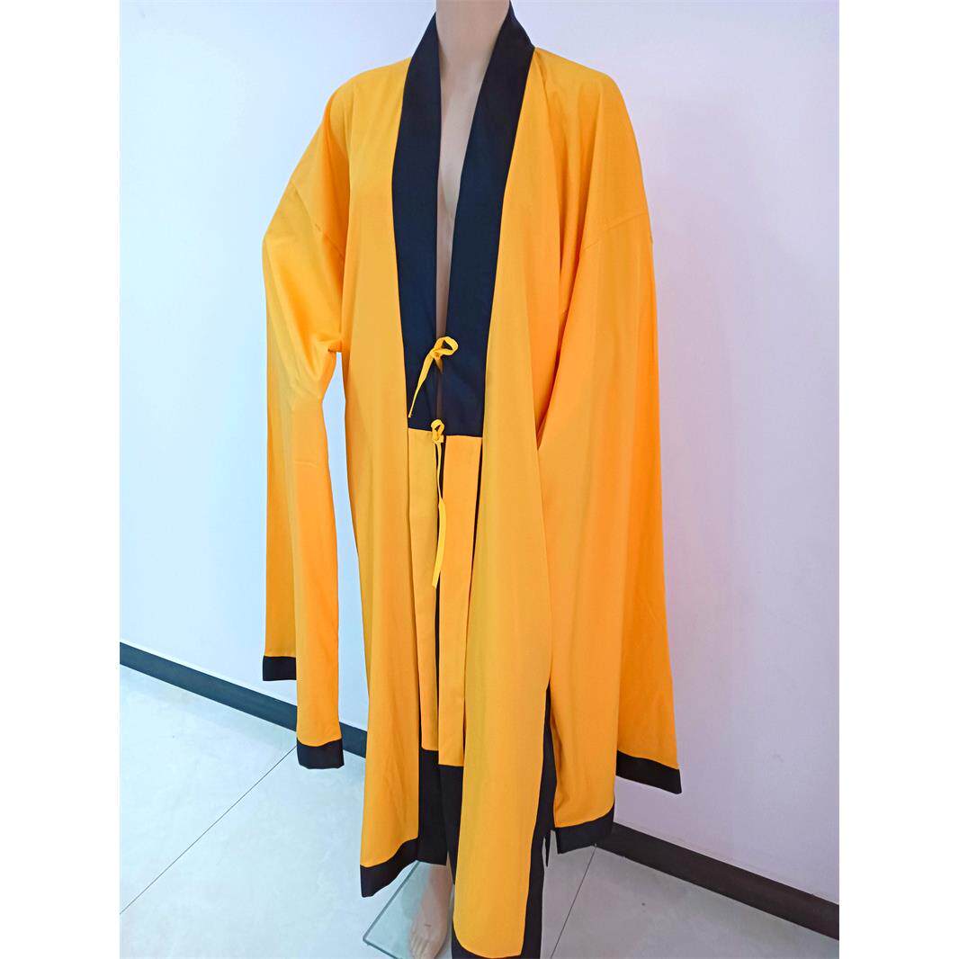 特价道士服装长袍道服法衣道袍太极薄款红色黄色吕洞宾武当山法师